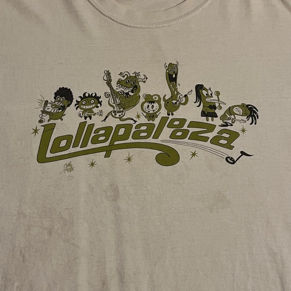 Lollapalloza 2009 Rock & Recycle T-Shirt - Picture 2 of 5
